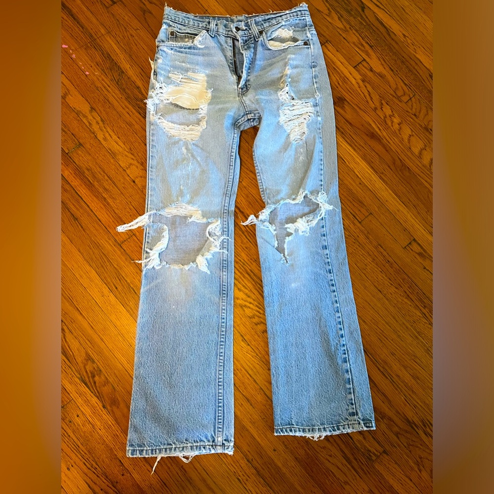 Levi's Bootcut zipper front